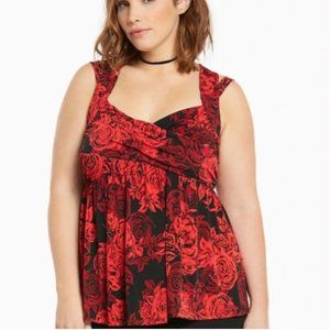 Torrid Flower Cross back